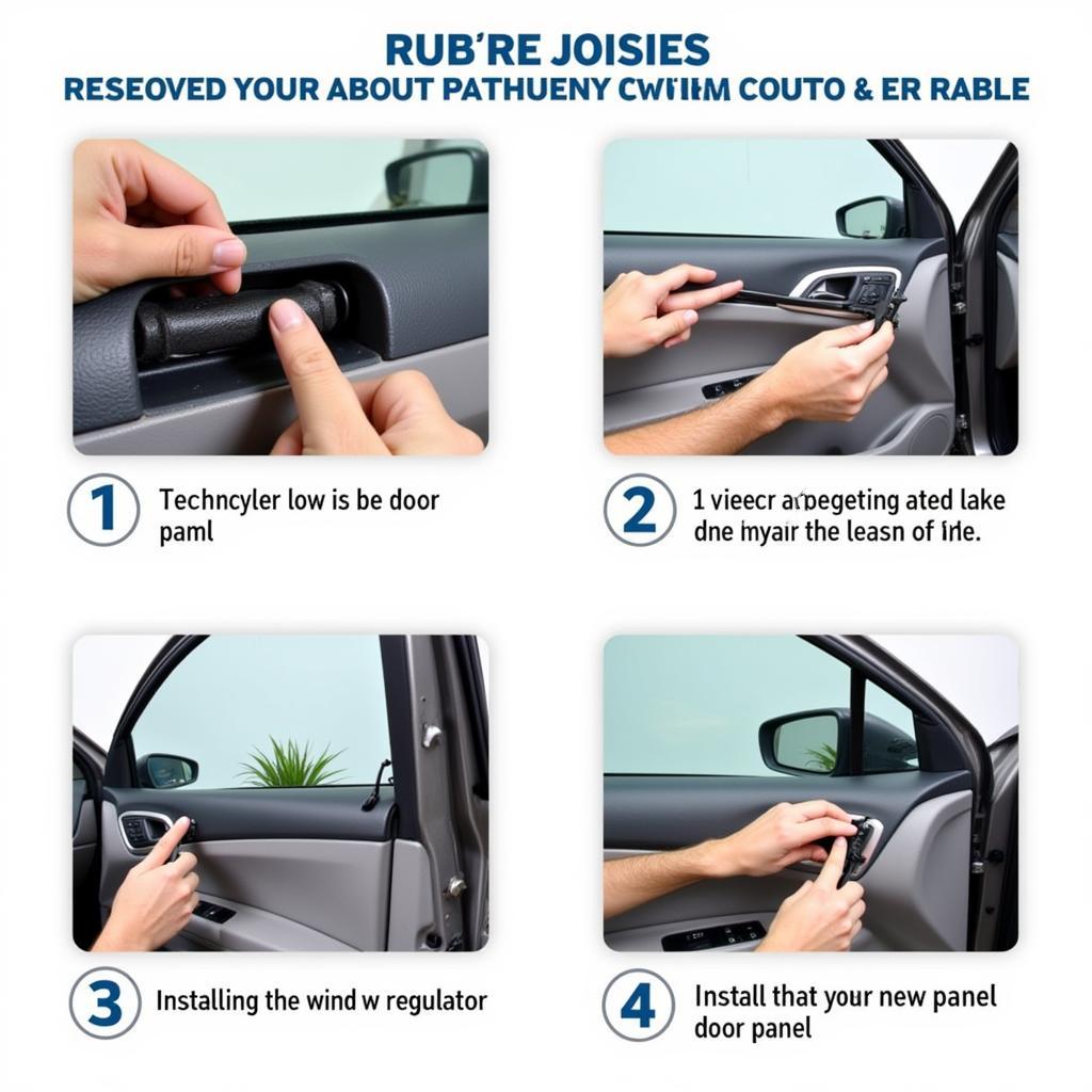 Replacing a Car Window Regulator