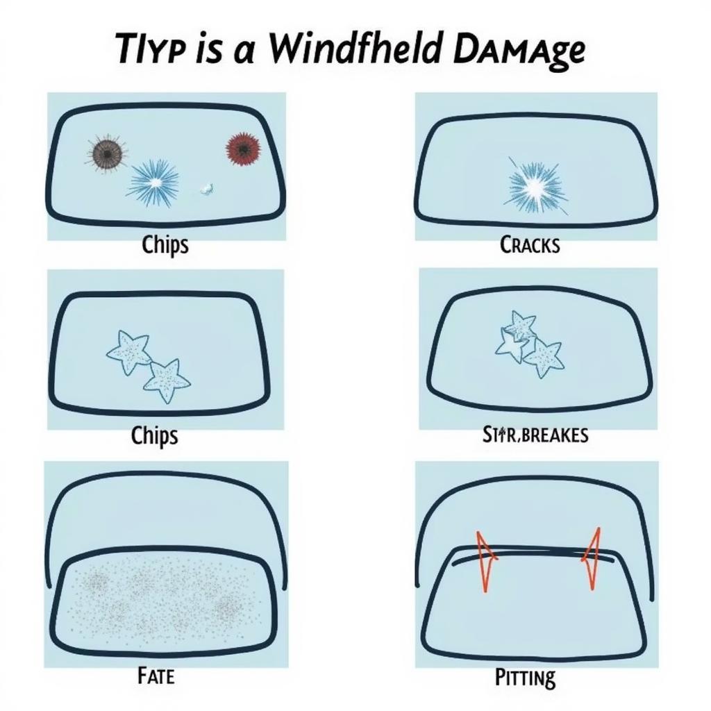 Different Types of Windshield Damage