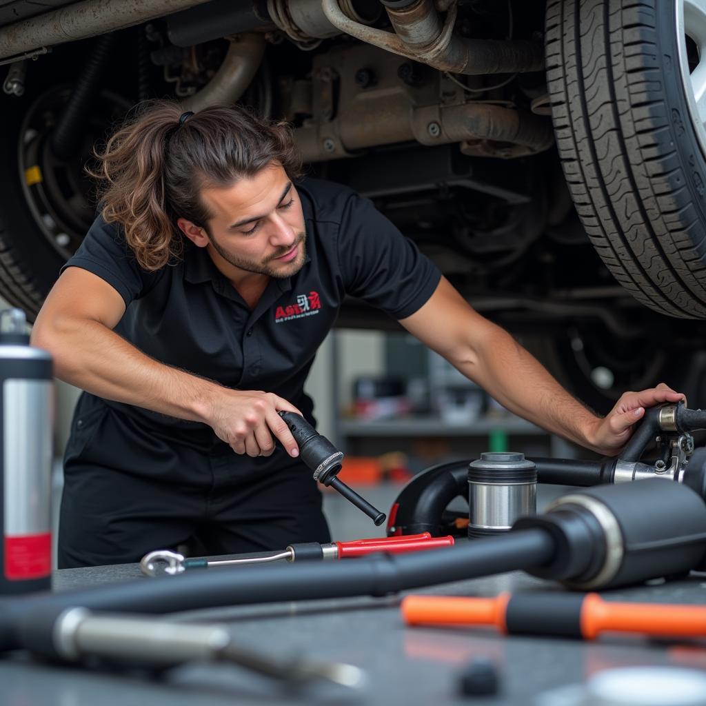 Repairing or Replacing a Catalytic Converter