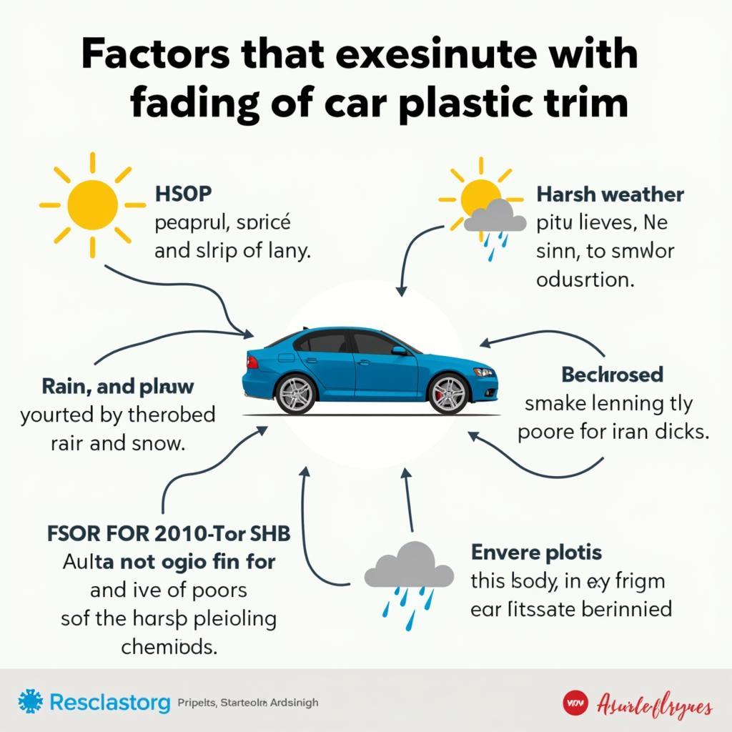 Causes of Faded Plastic Car Trim