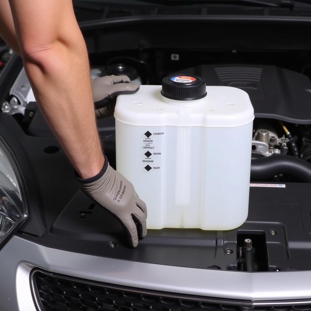 Checking Car Coolant Level