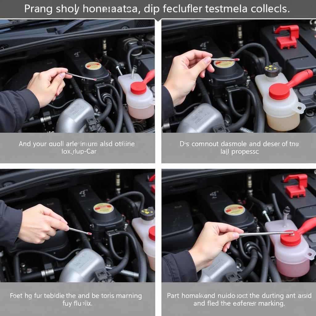 Checking Car Fluid Levels