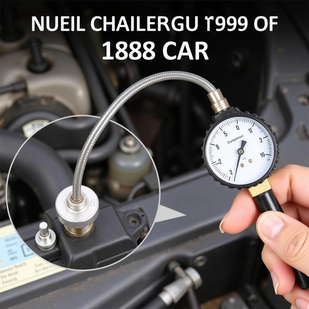 Checking Fuel Pressure on a 1988 Vehicle