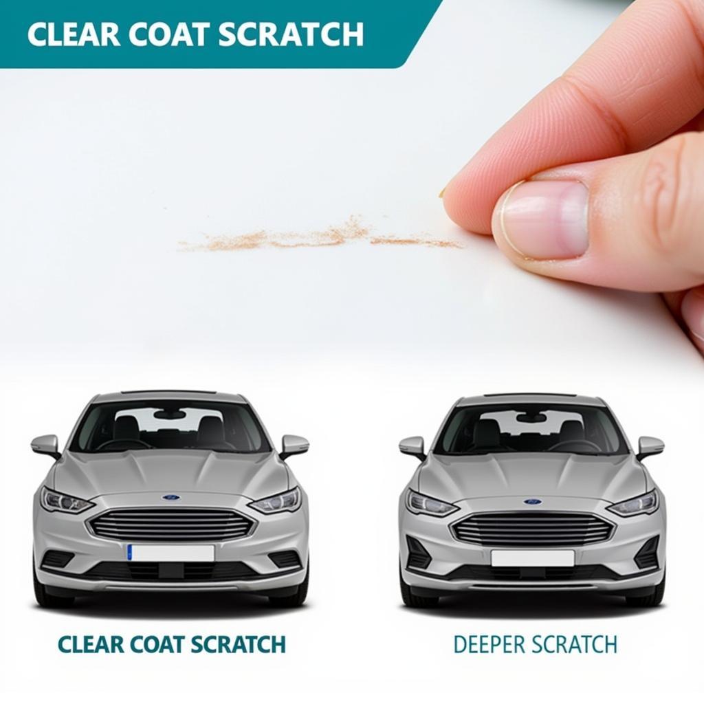 Identifying a Clear Coat Scratch