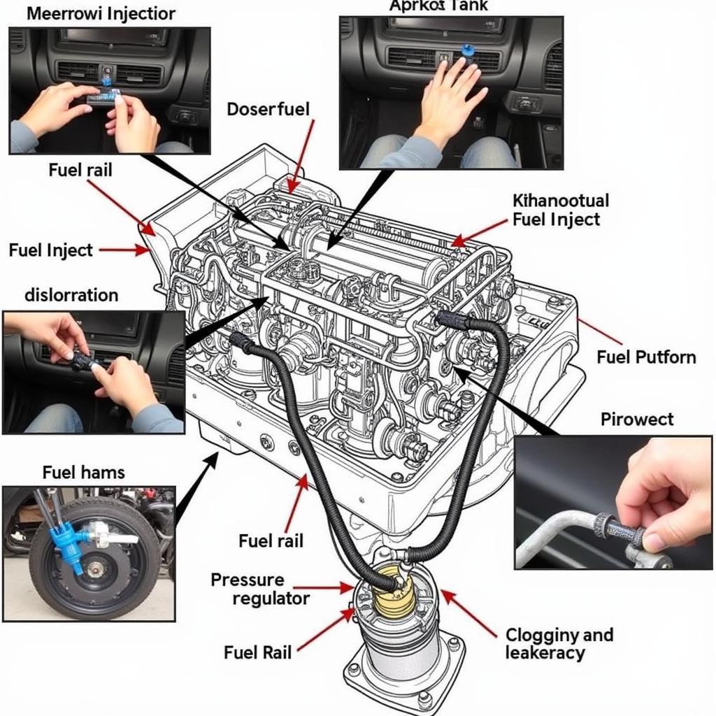 DeLorean Fuel Injection System Components