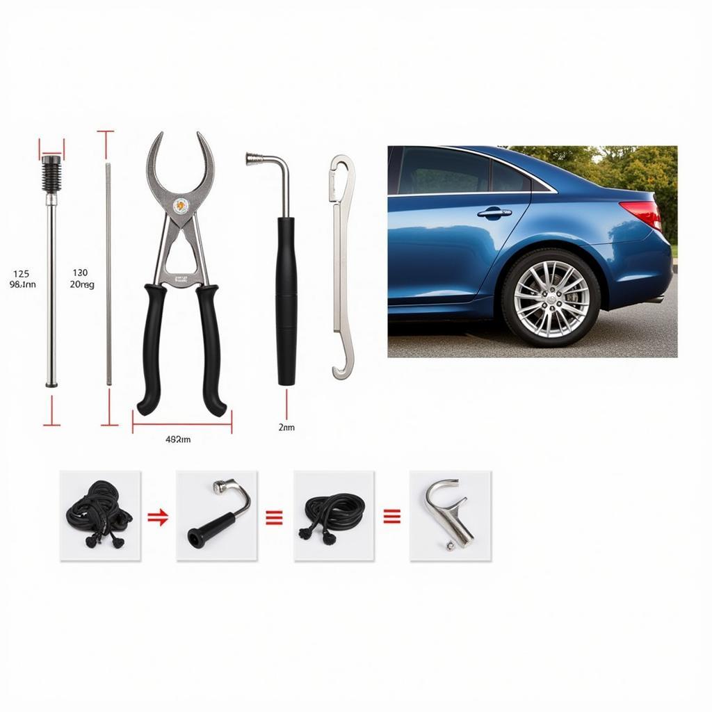 Dent Puller Kit for Minor Car Damage