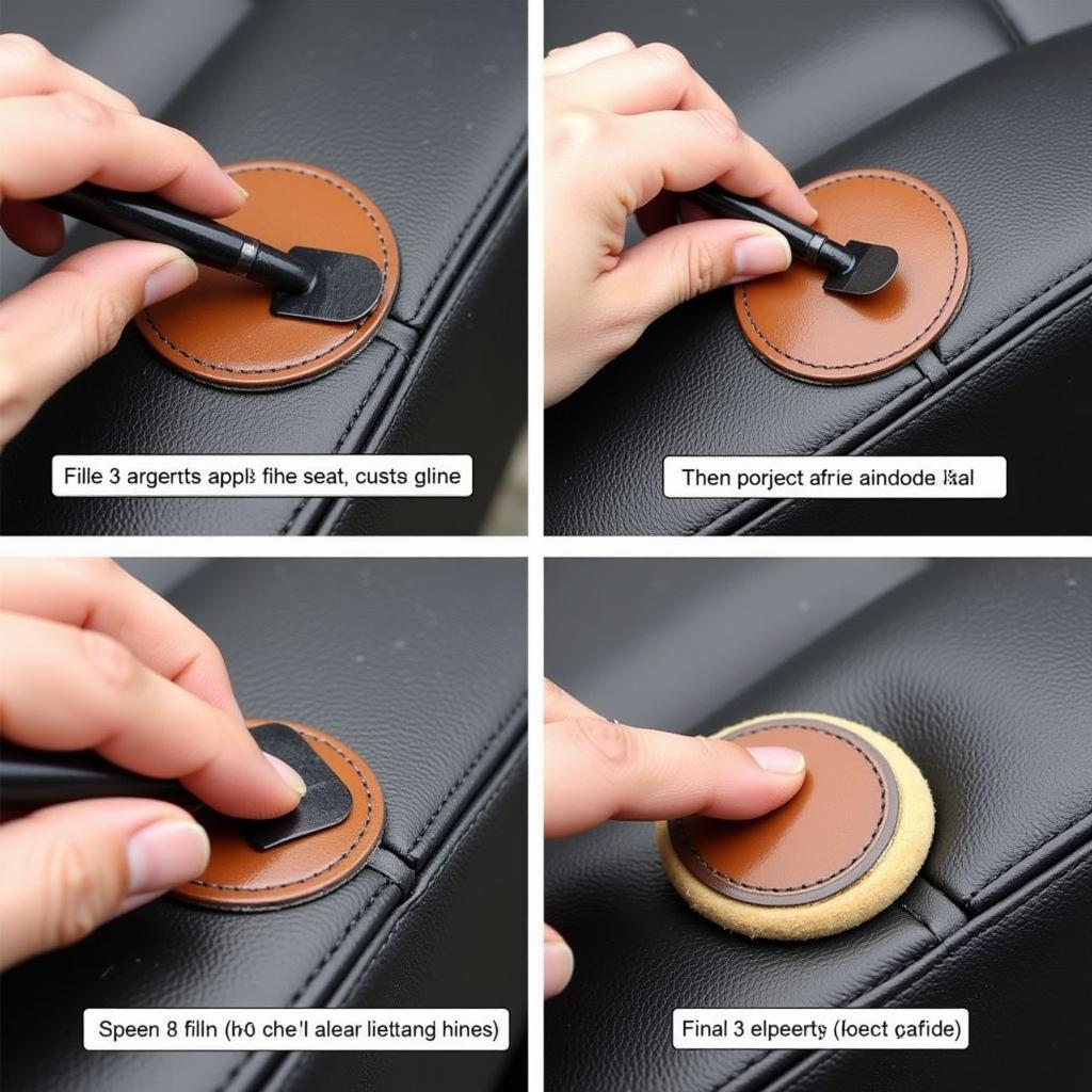 Repairing a Small Nick in a Leather Car Seat