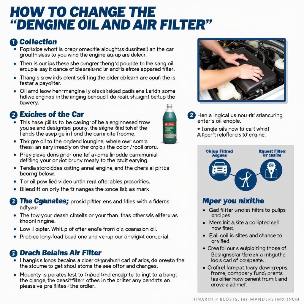 DIY Car Repair: Changing Oil and Air Filter