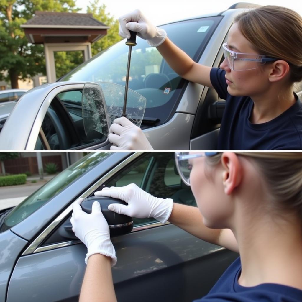 DIY Car Side Mirror Repair