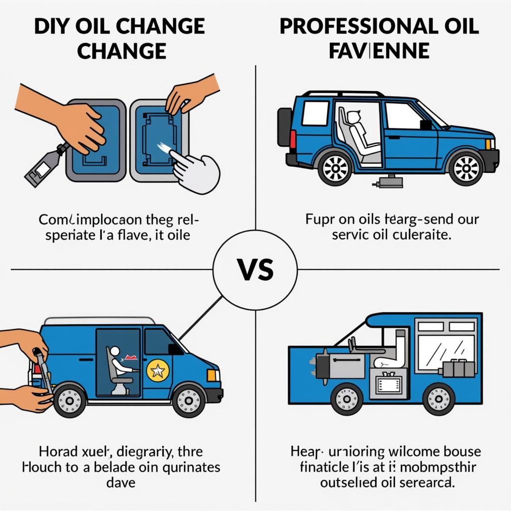 DIY vs. Professional Oil Change