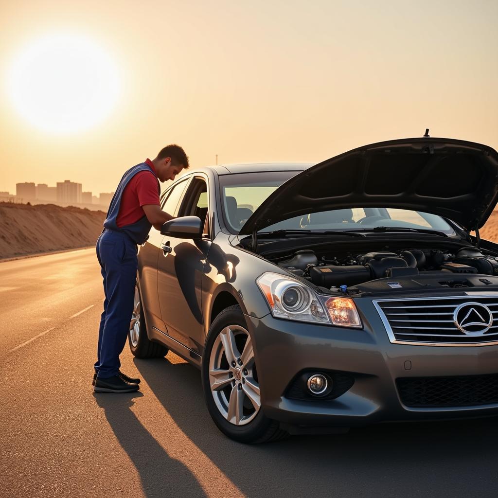 Car Maintenance in Dubai's Heat