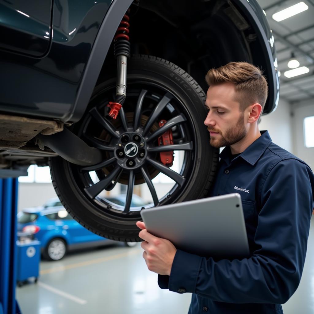 Electric Car Maintenance Check