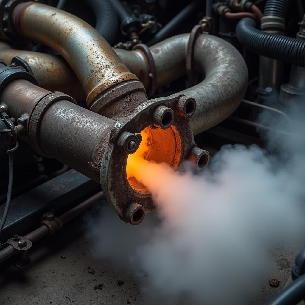 Exhaust Leak Fumes