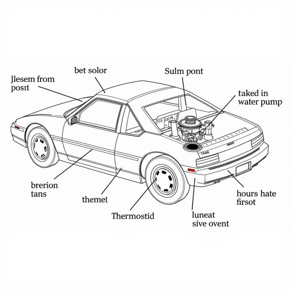 Fiero Engine Cooling System Diagram