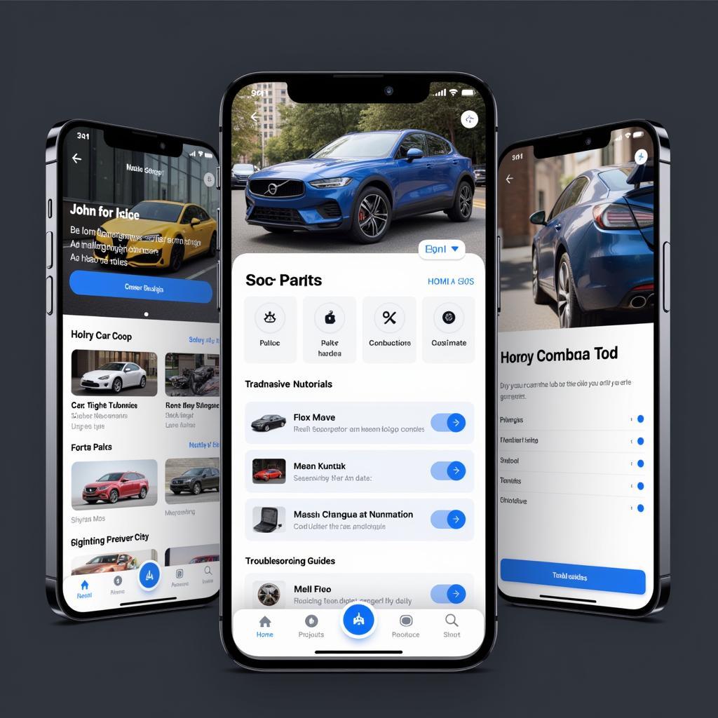 Fix My Car Custom Mods APK Free Download Mobile App Interface