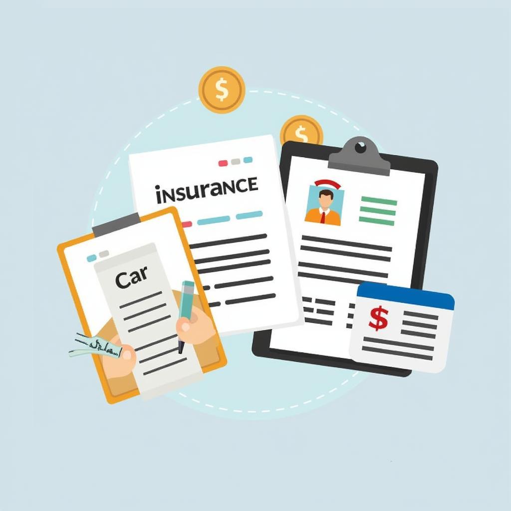 Fixed Car Costs: Insurance and Registration Documents