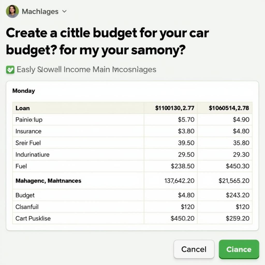 Budgeting for a Car on Fixed Income