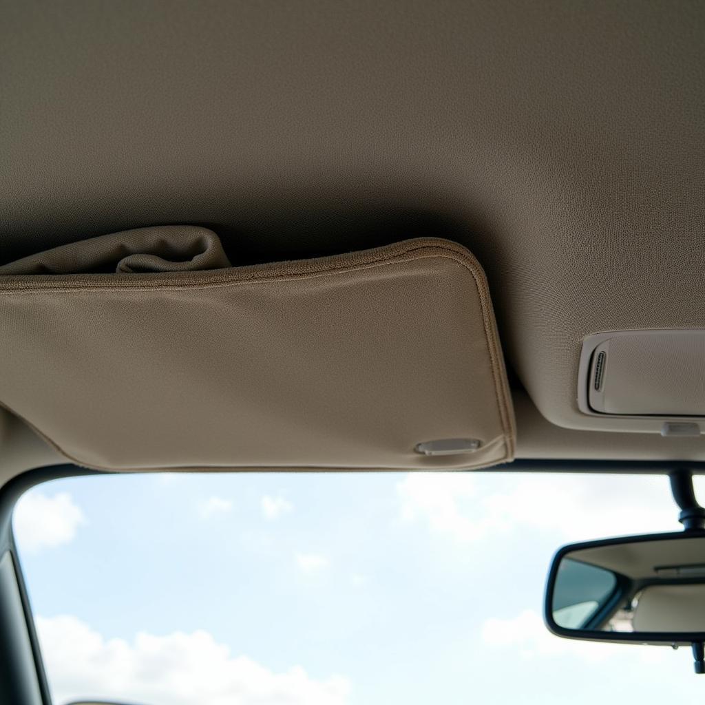 Sagging Car Headliner Repair