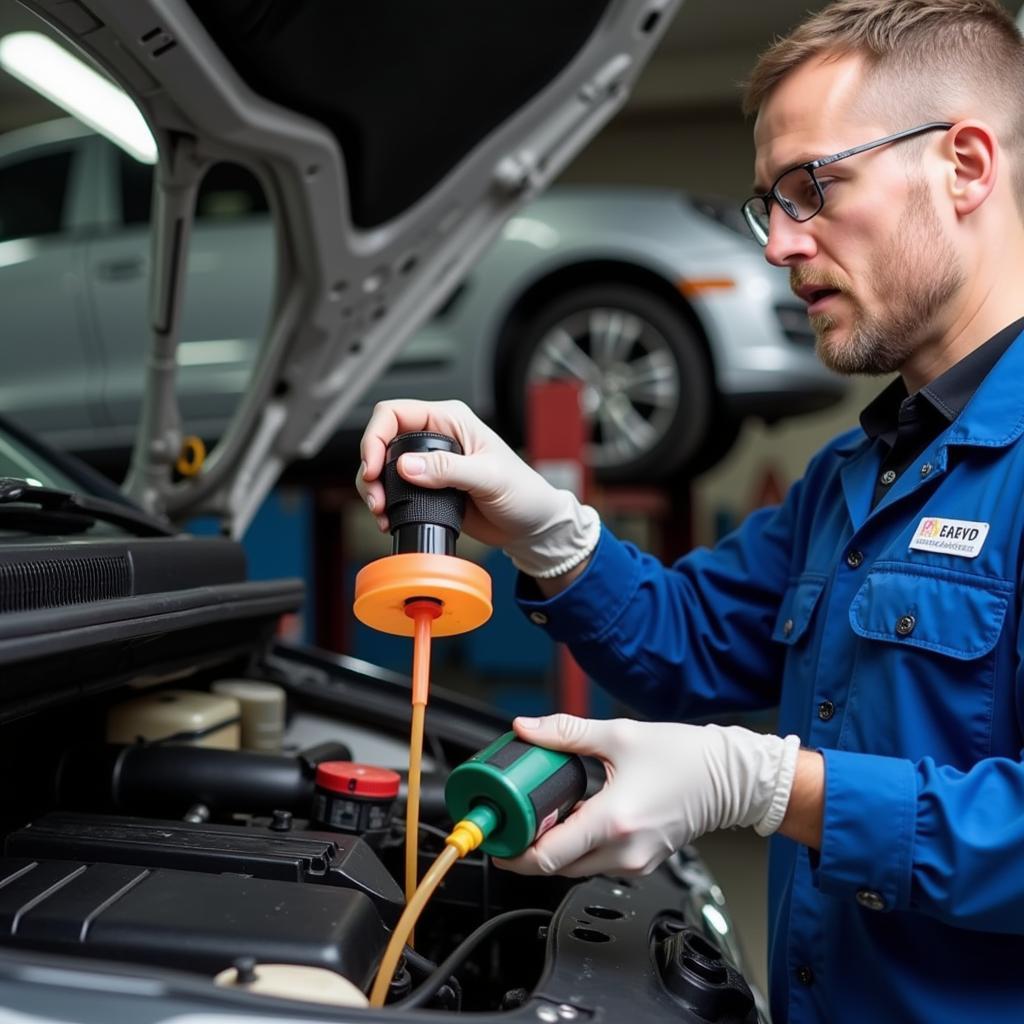 Forsyth Auto Repair Fluid Check