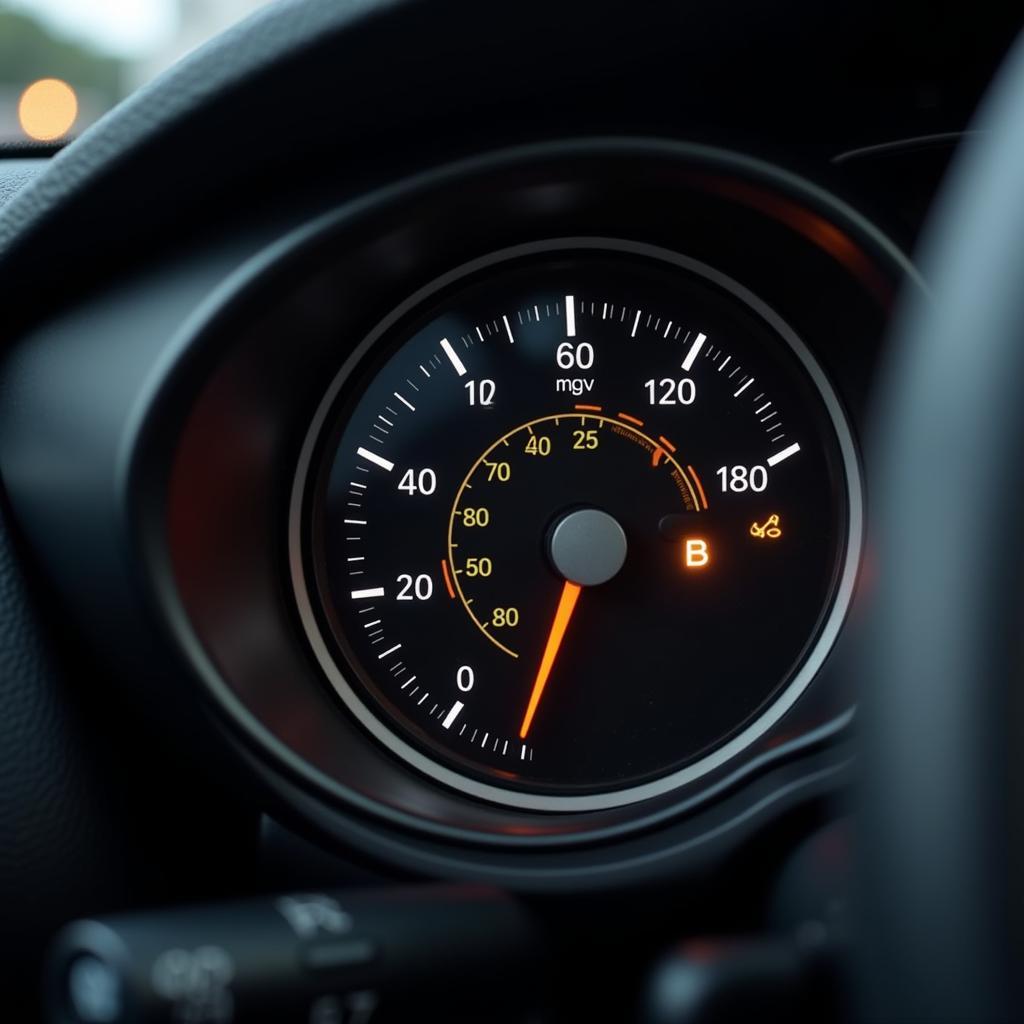 Car's fuel gauge showing empty, indicating poor fuel economy