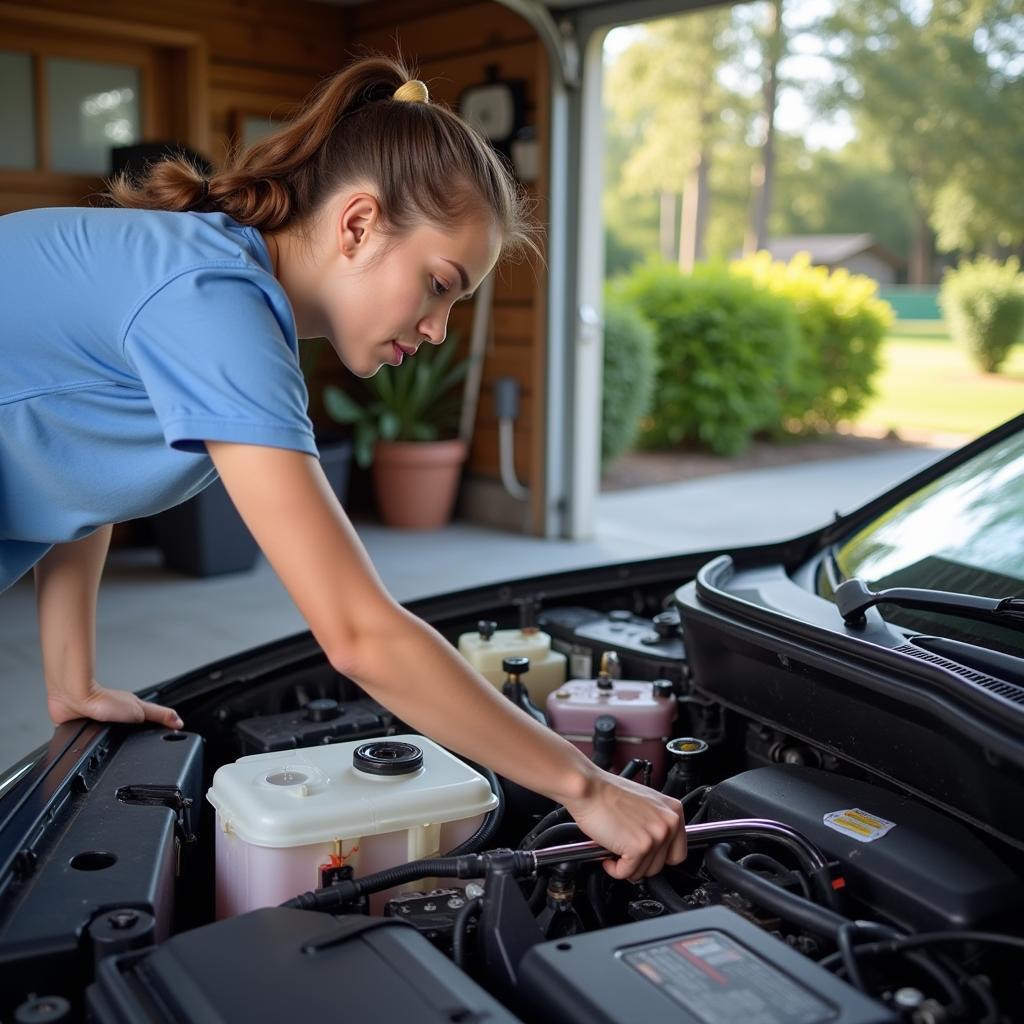 DIY car maintenance tips in Gainesville