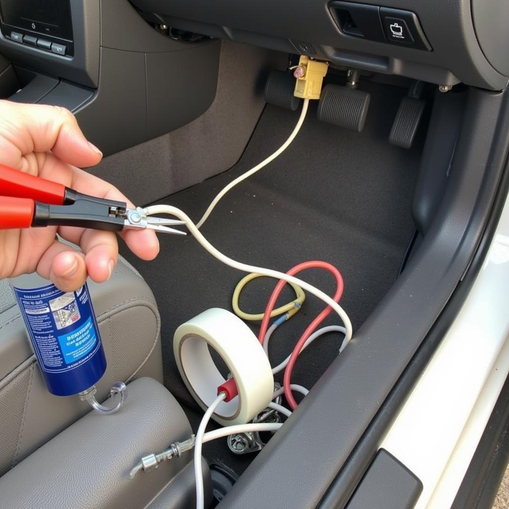 GM Car Power Window Wiring Repair