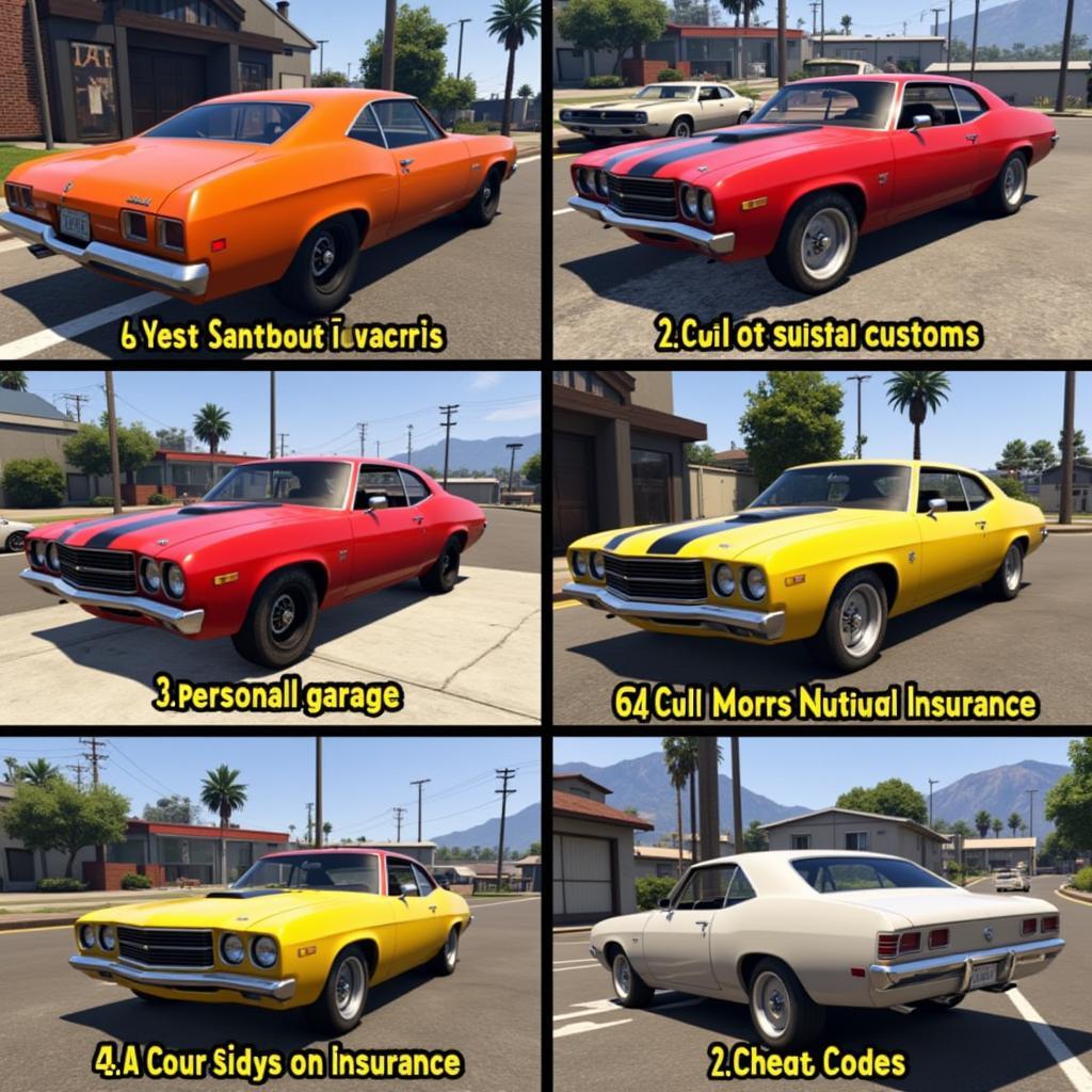 GTA 5 Car Repair Methods