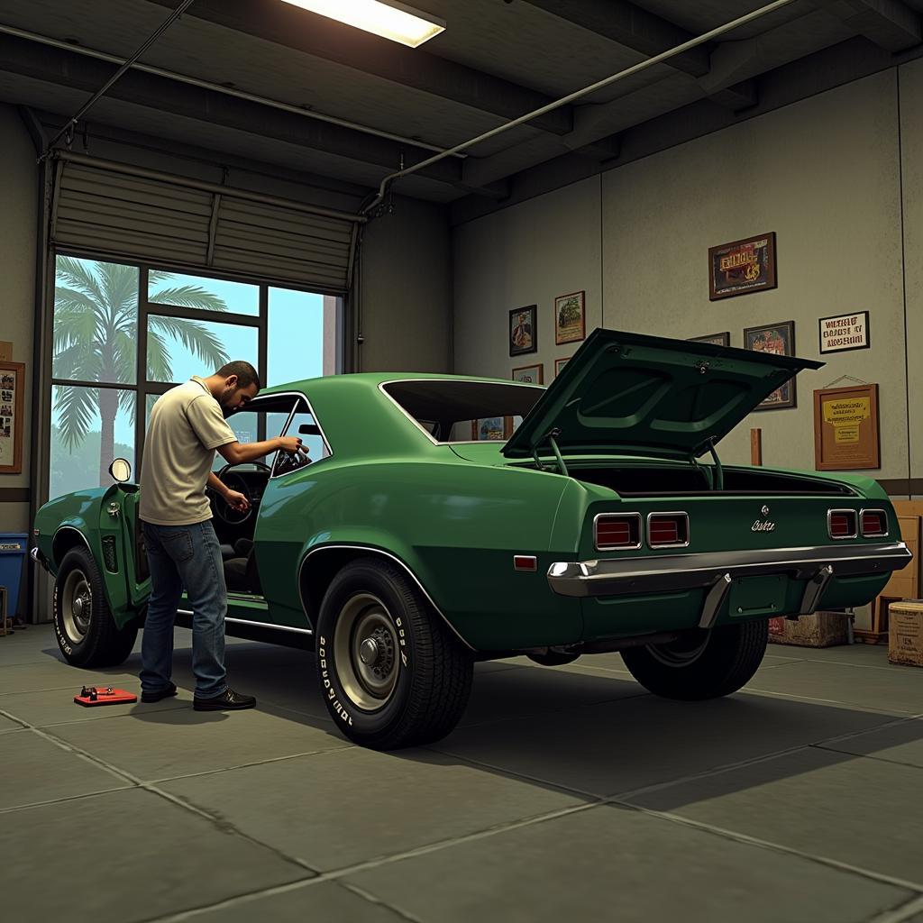 GTA Vice City Stories Garage Repair