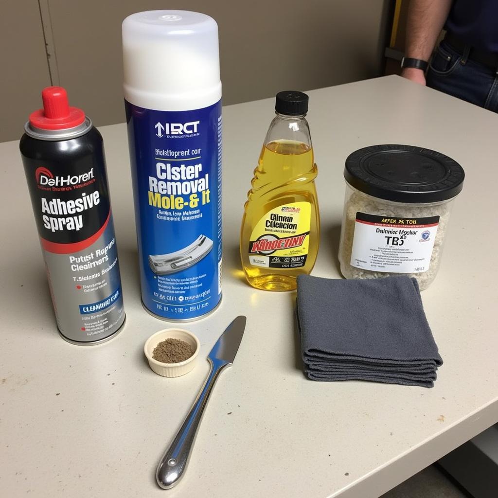 Tools and Materials for Car Headliner Repair