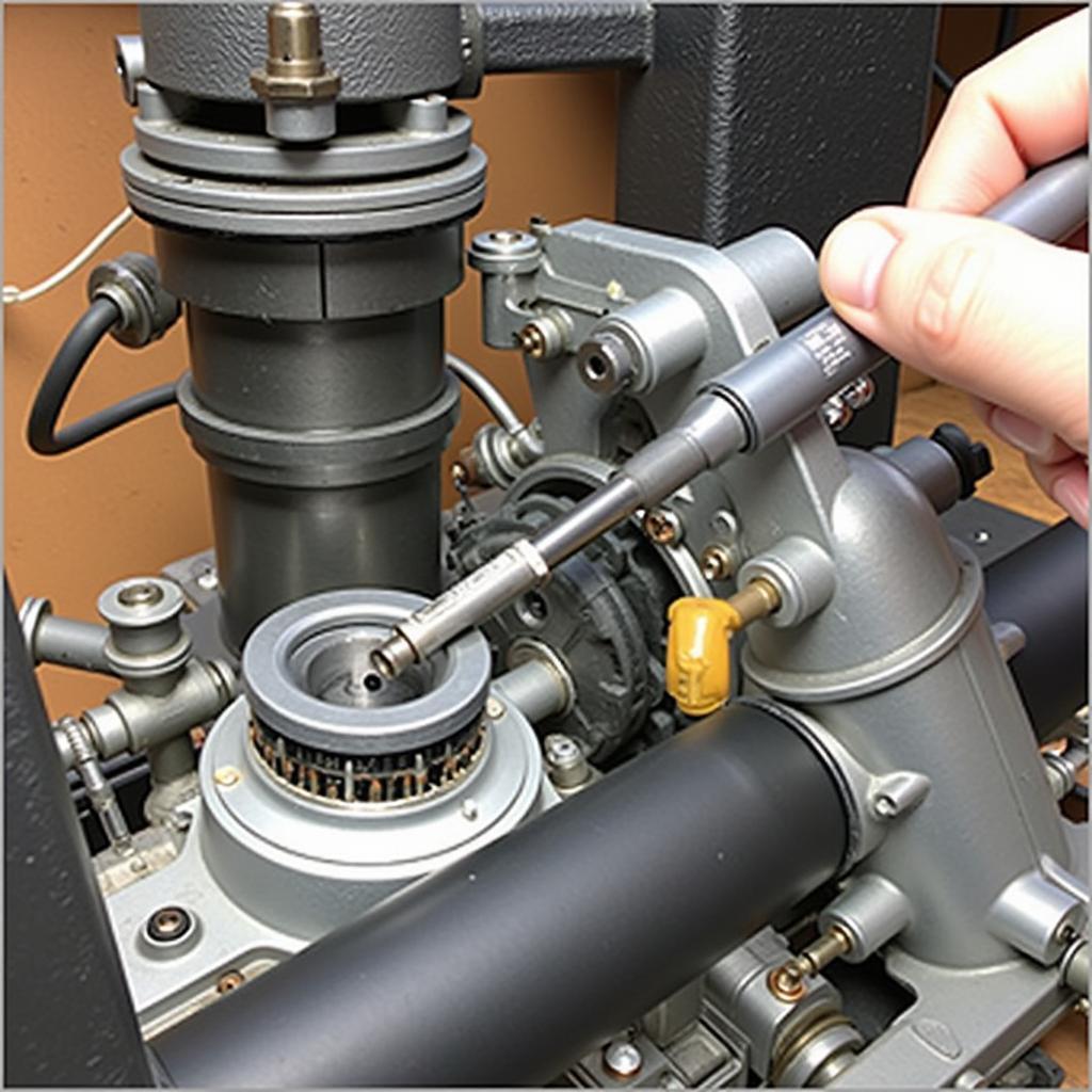 Inspecting the Holley 750 Accelerator Pump Diaphragm