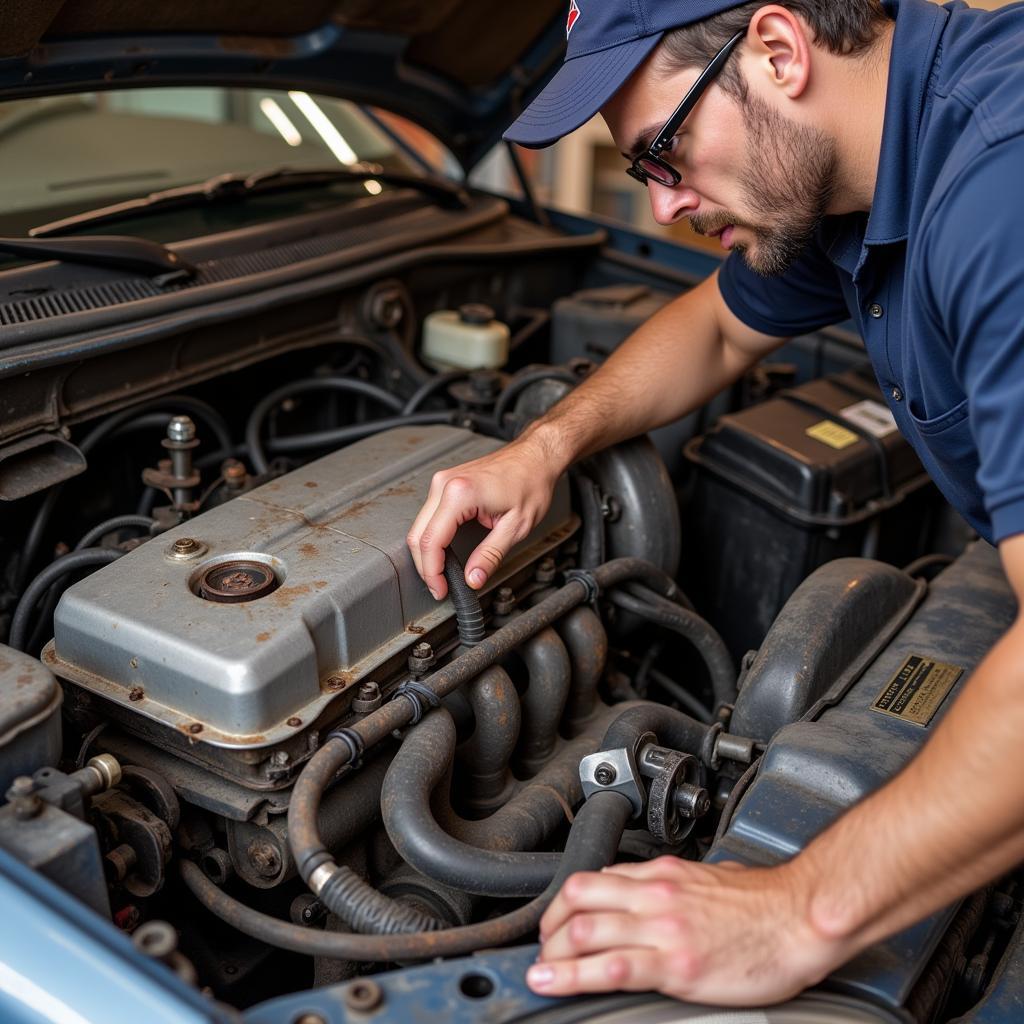 Inspecting a Fixer-Upper Engine