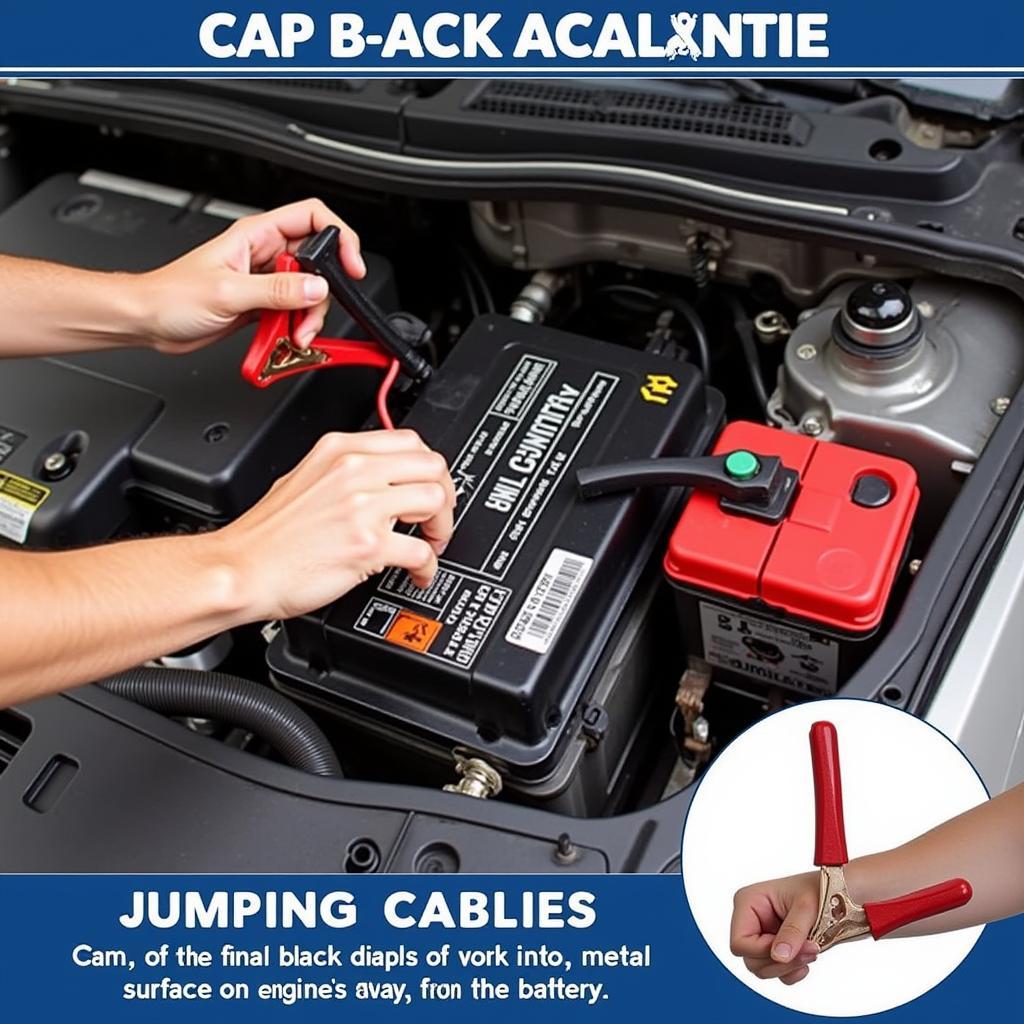 Jump Starting a Car with Jumper Cables