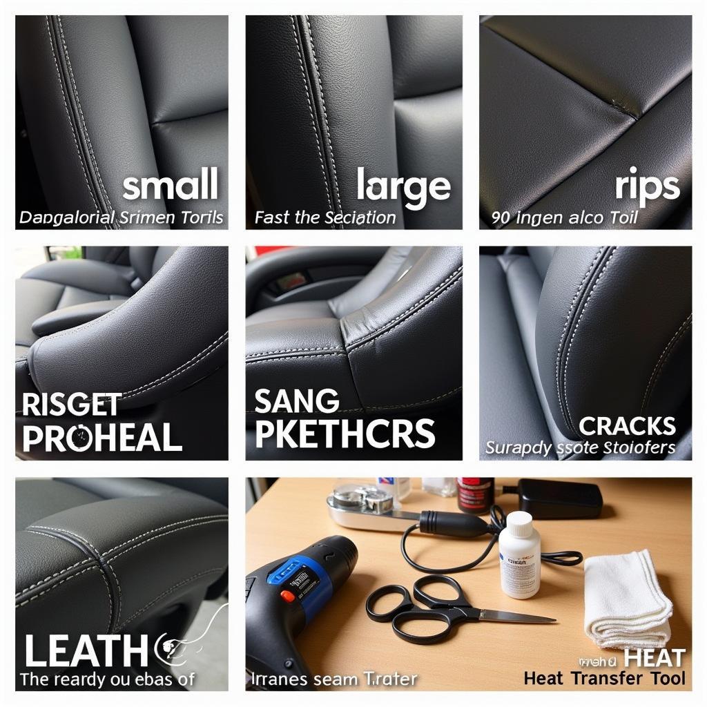 Identifying Different Types of Leather Car Seat Tears