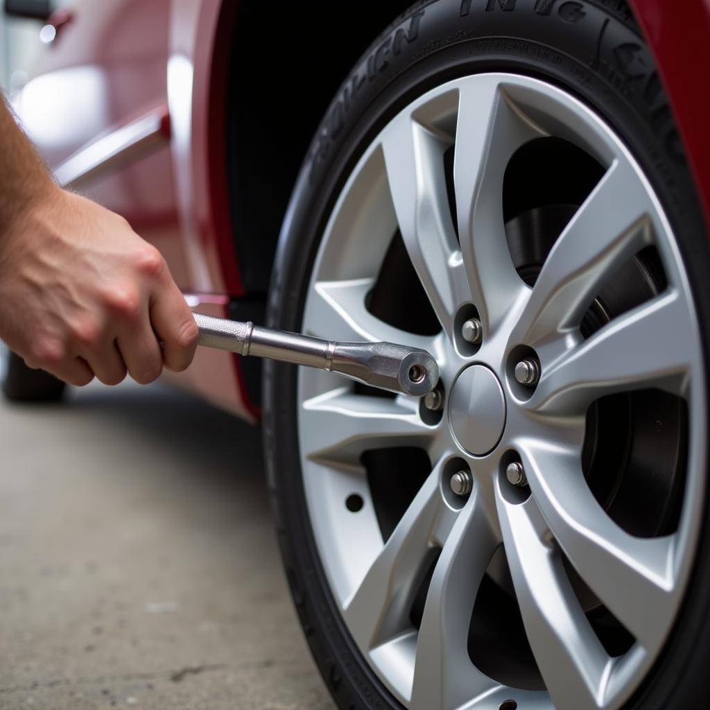 Loose Lug Nuts Causing Clicking Near Rear Tire