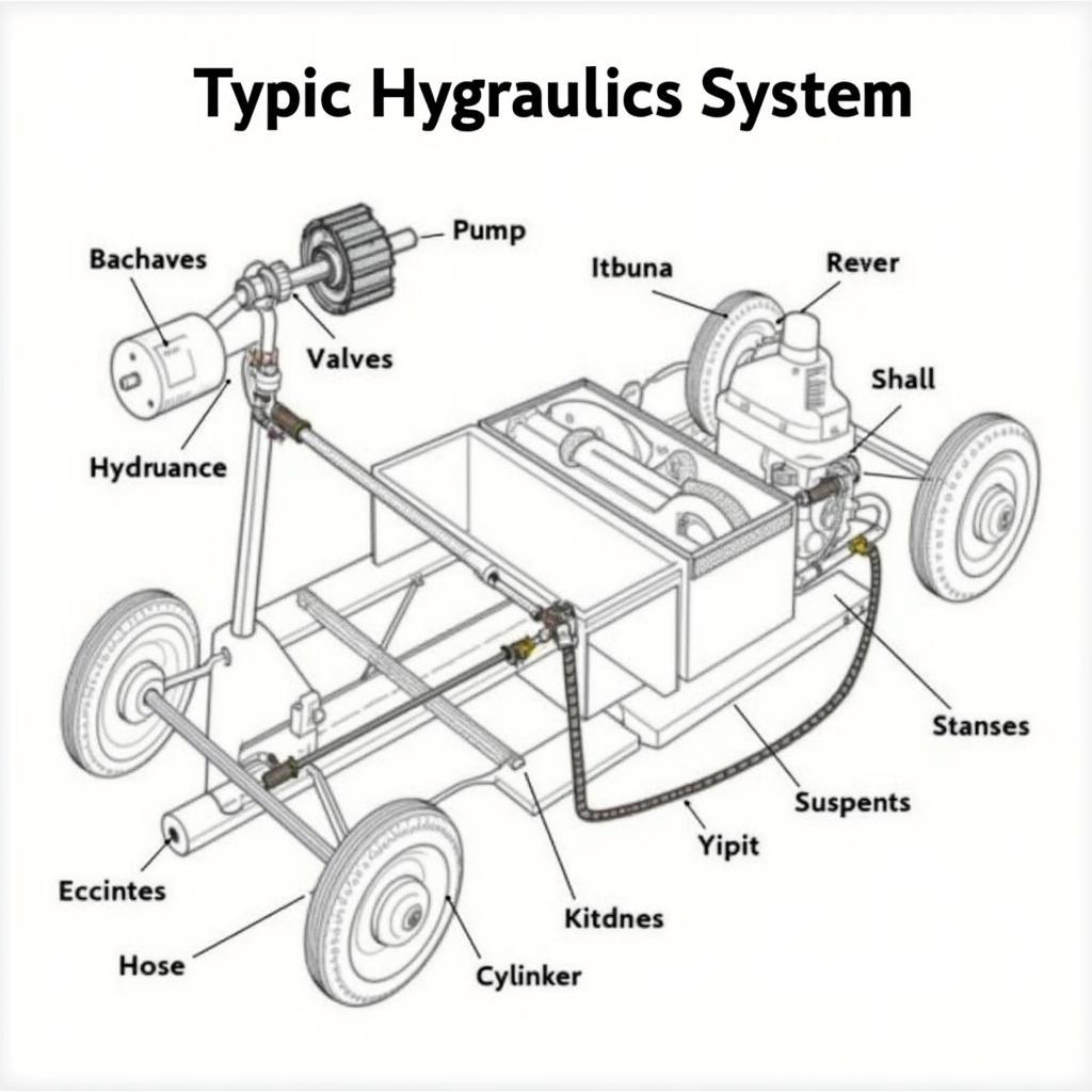 Lowrider Hydraulics System Diagram