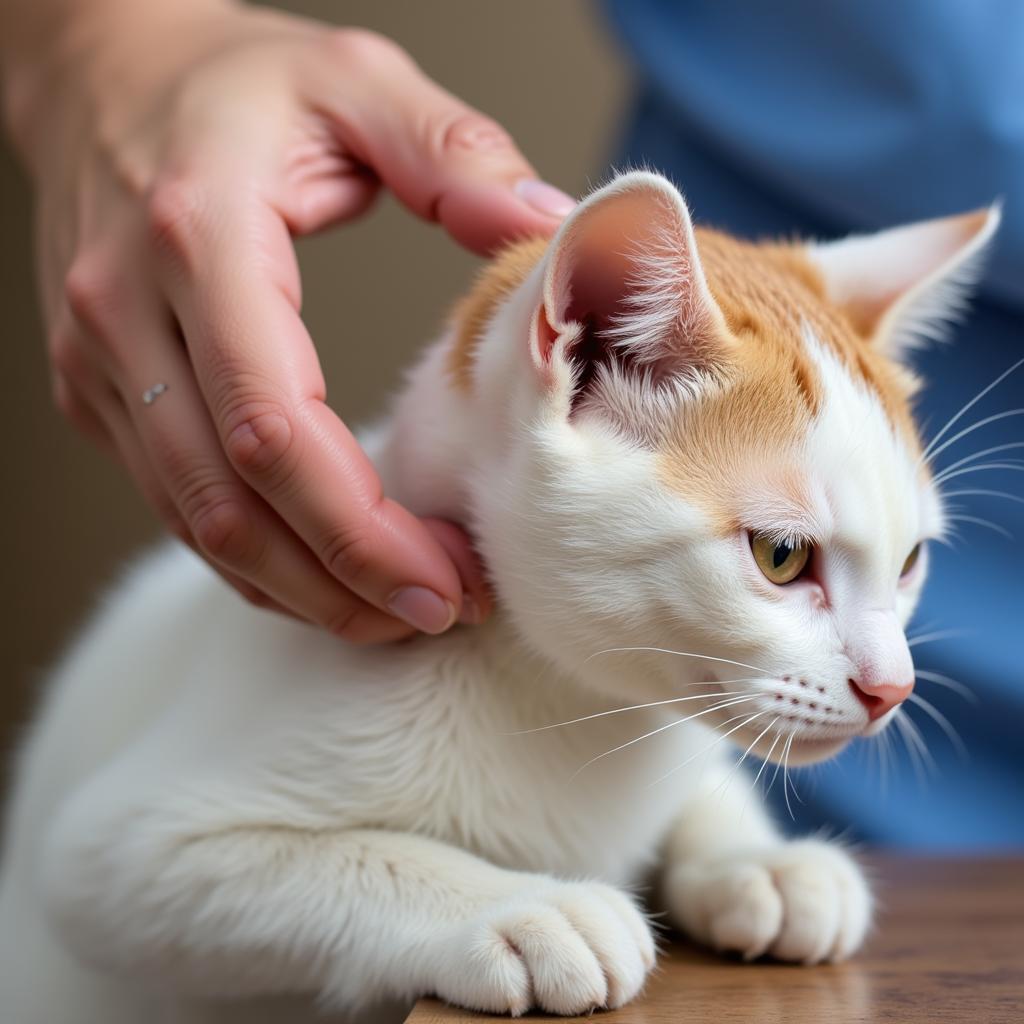 Caring for a Male Cat's Neutering Incision