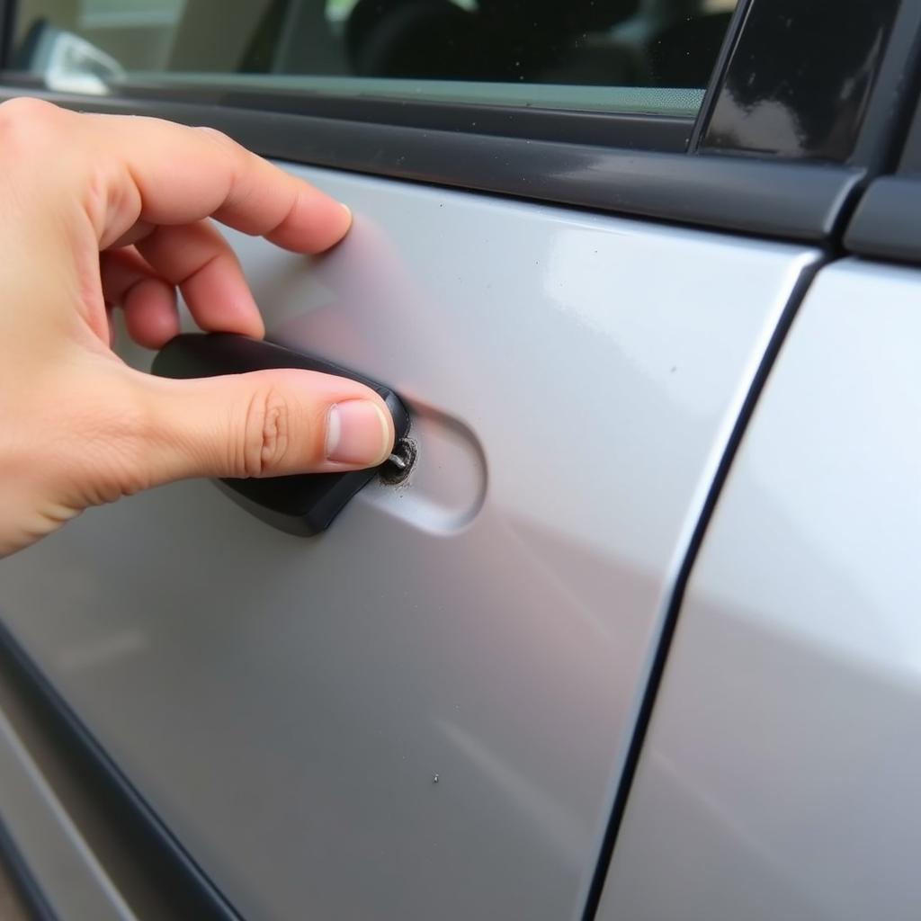 Identifying a Minor Car Dent