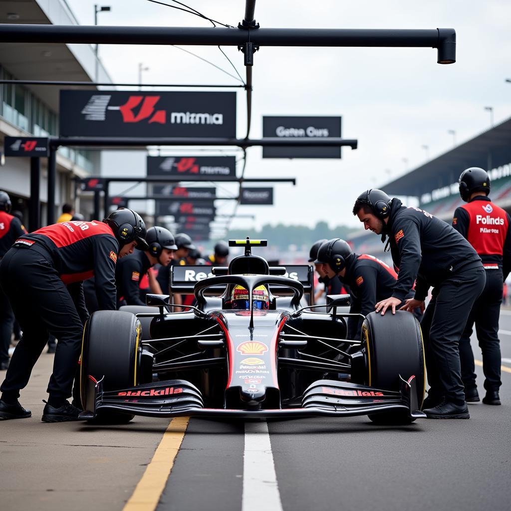 Pit Stop Strategies in Maintenance Mania