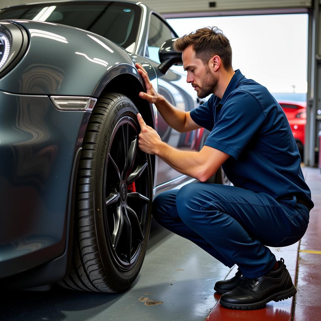 Post-Track Day Car Inspection