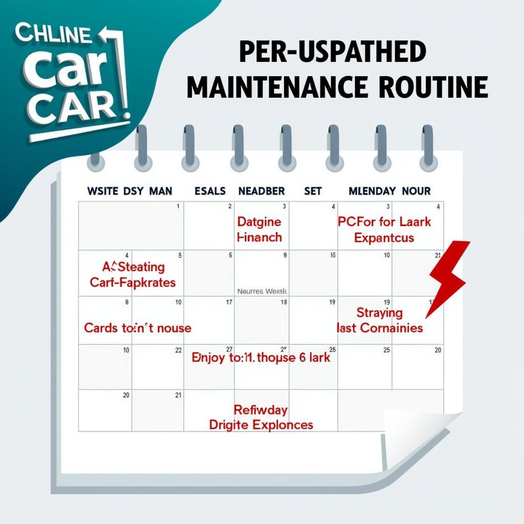 Preventative Car Maintenance Schedule