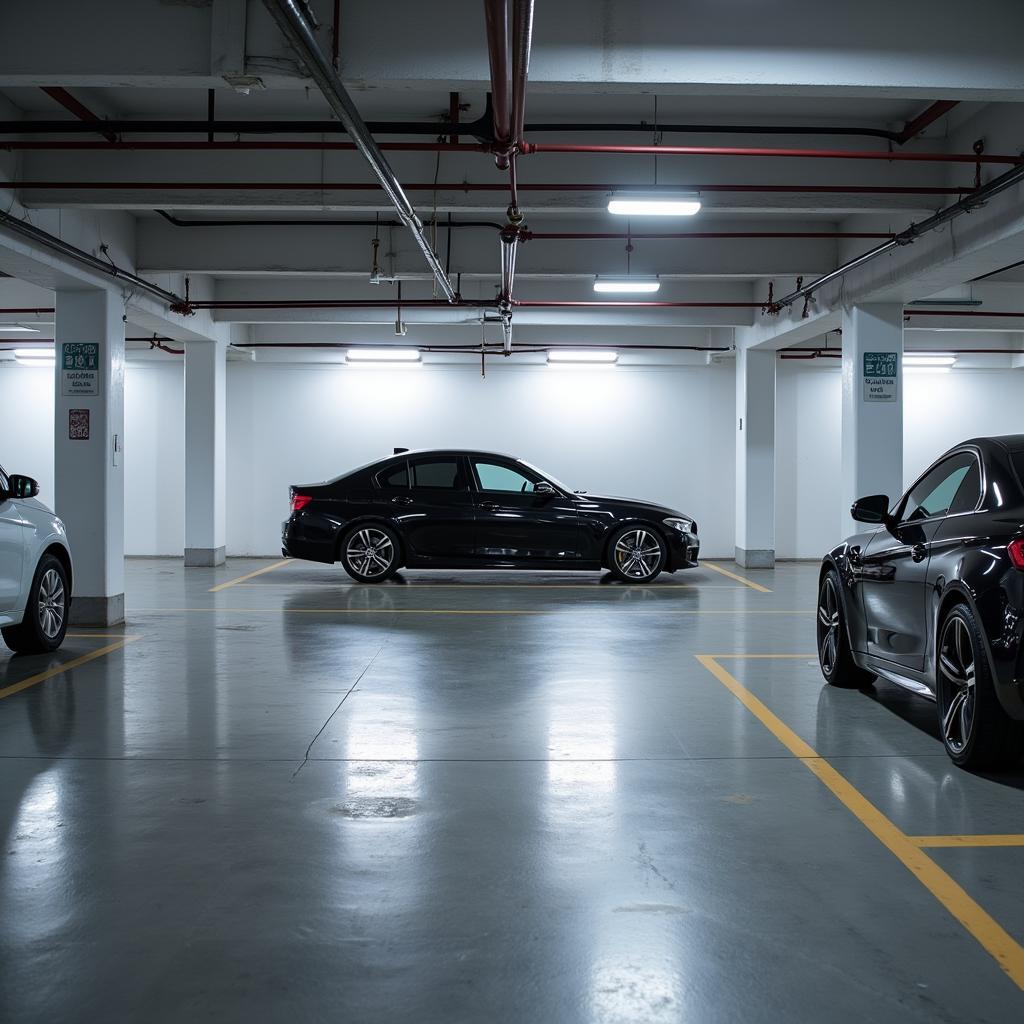 Preventing Car Dents in a Parking Garage