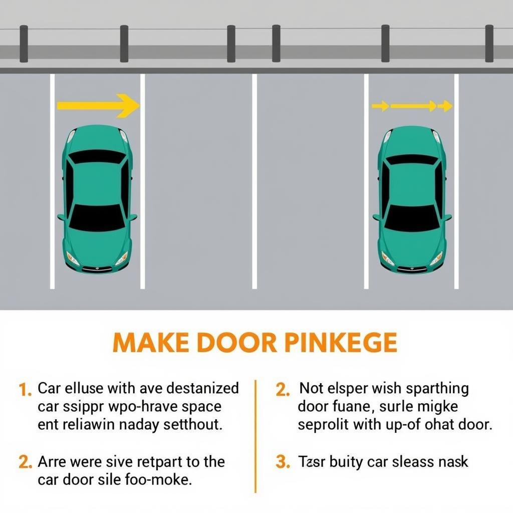 Preventing Car Door Dents in a Parking Garage