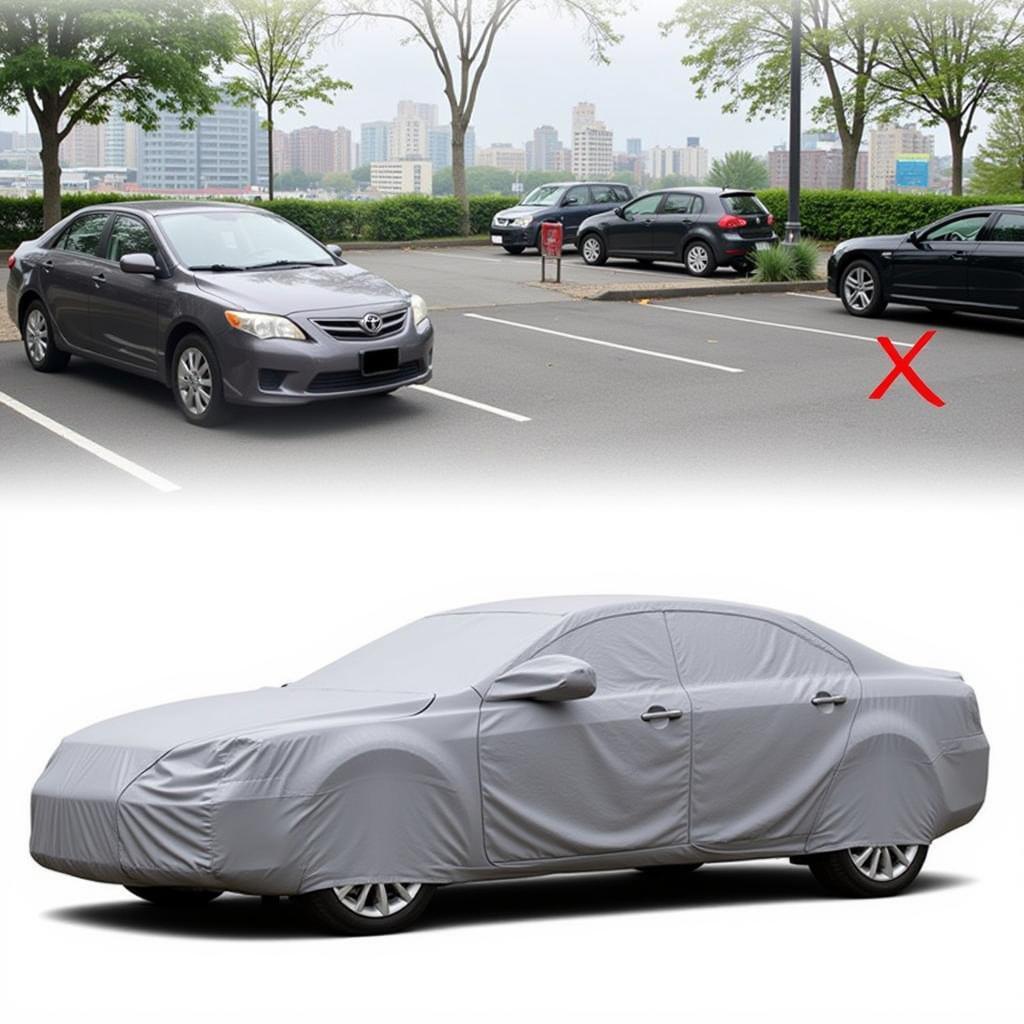 Preventing Car Scratches: Parking & Car Cover