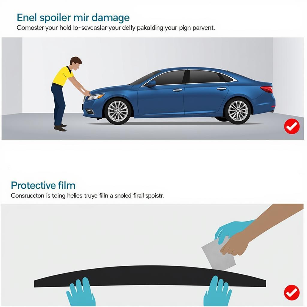 Preventing Car Spoiler Damage