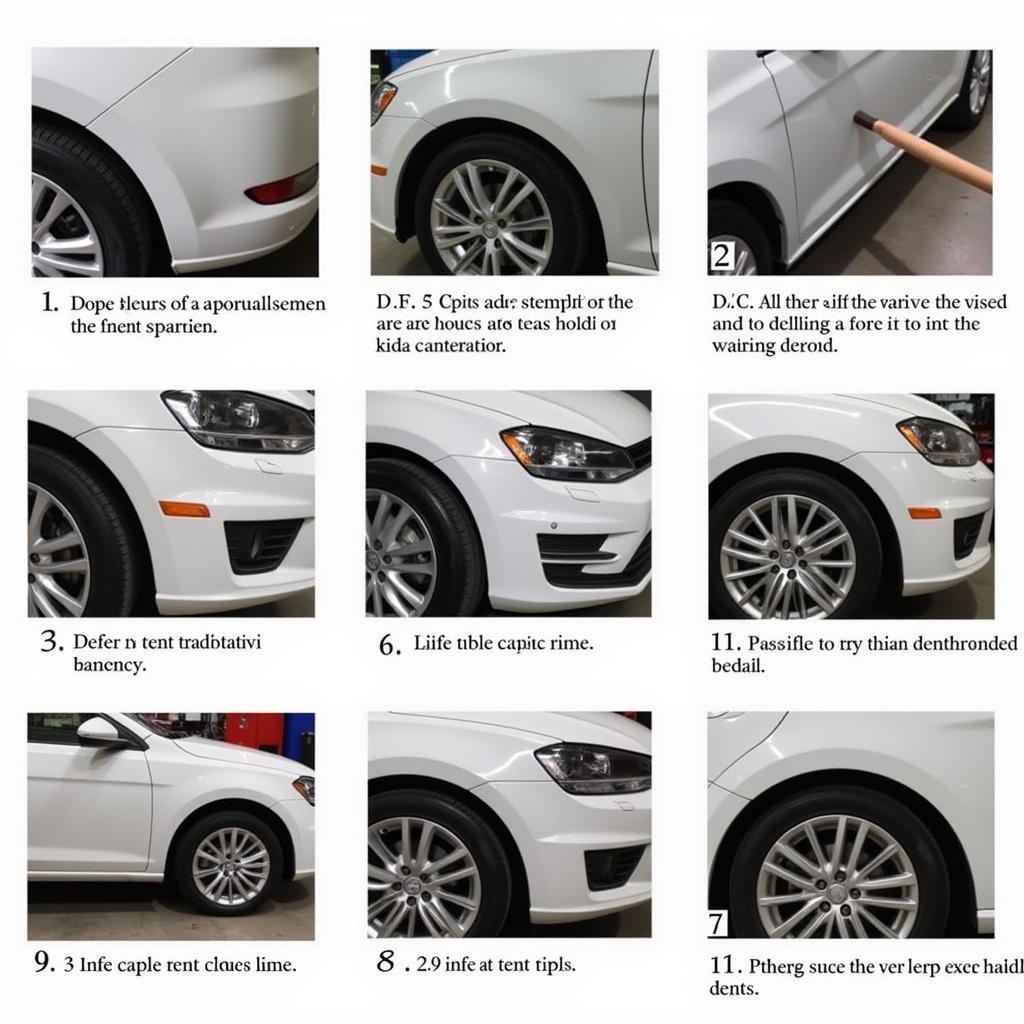 Professional Dent Repair Process