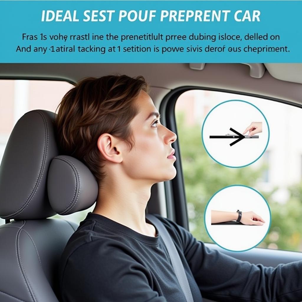 Correct Headrest Adjustment for Car Safety