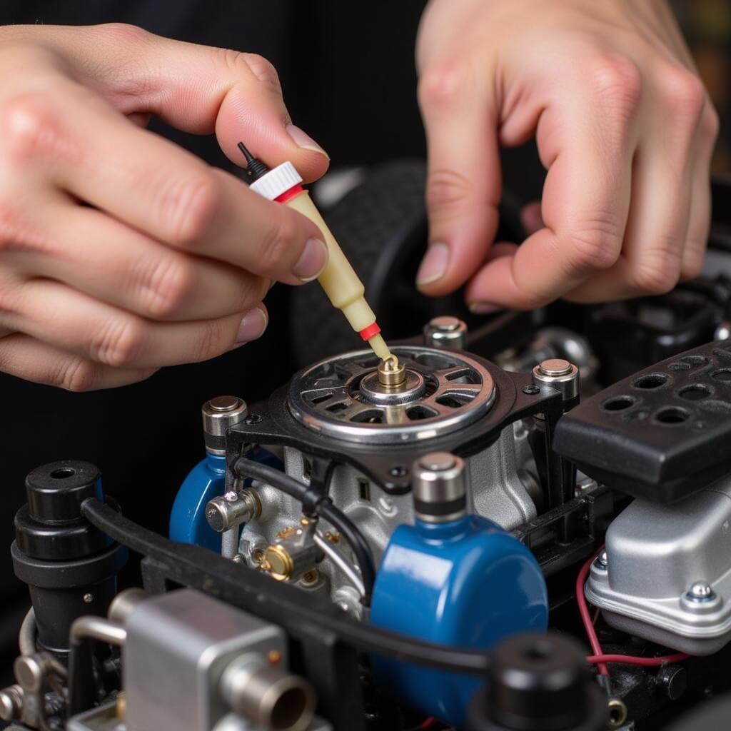 Performing Engine Maintenance on a Gas RC Car