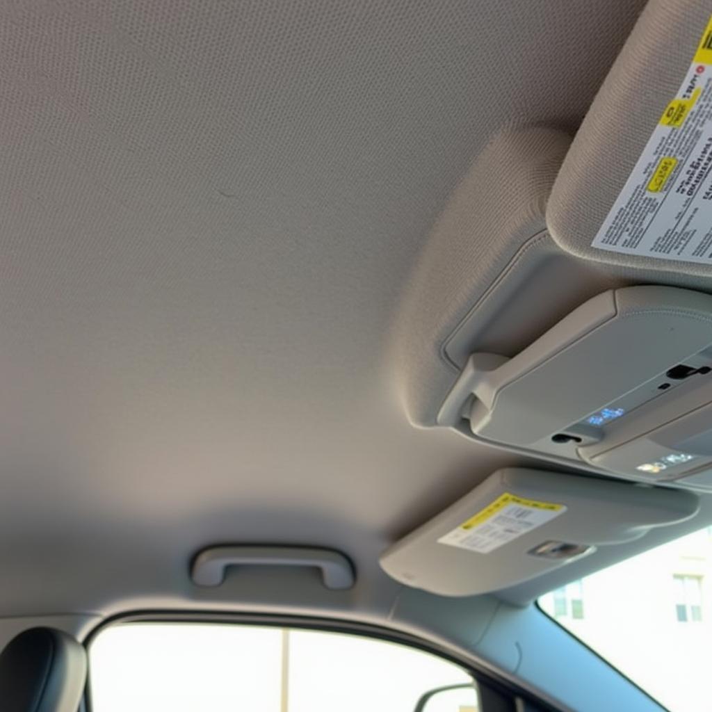 Reinstalled Car Ceiling