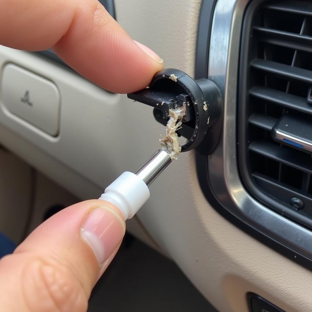 Repairing Car Phone Holder with Epoxy