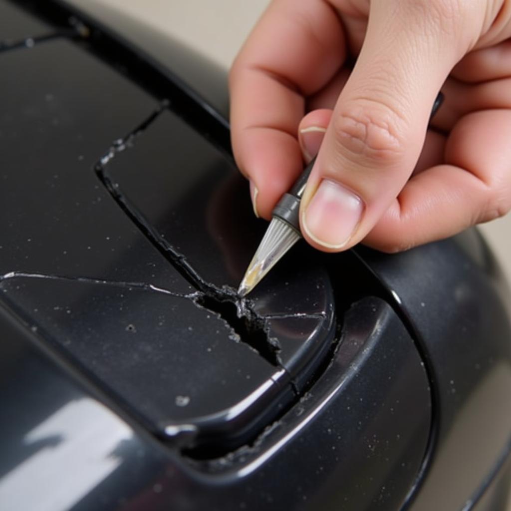 Repairing Cracked Car Trim